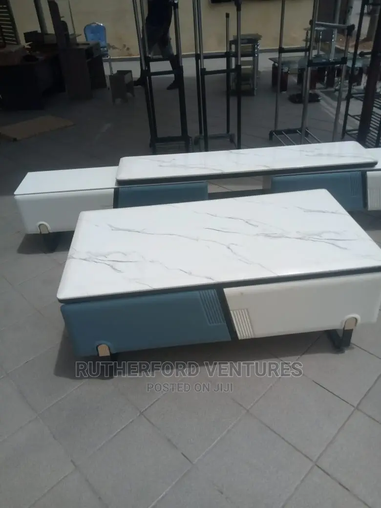 Marble Center Table and Tv Stand