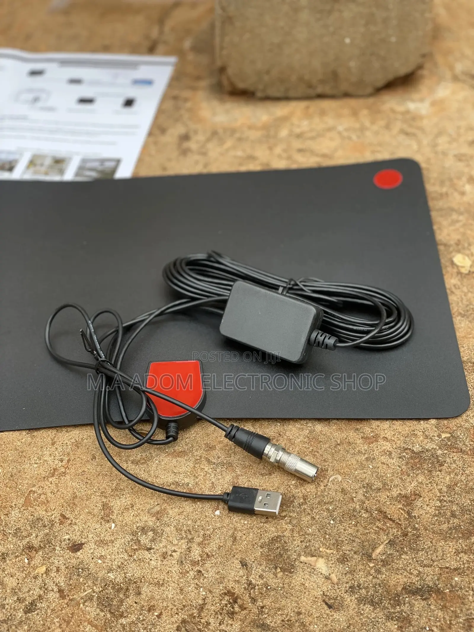 Light Weight Indoor Antenna With USB Adapter Booster
