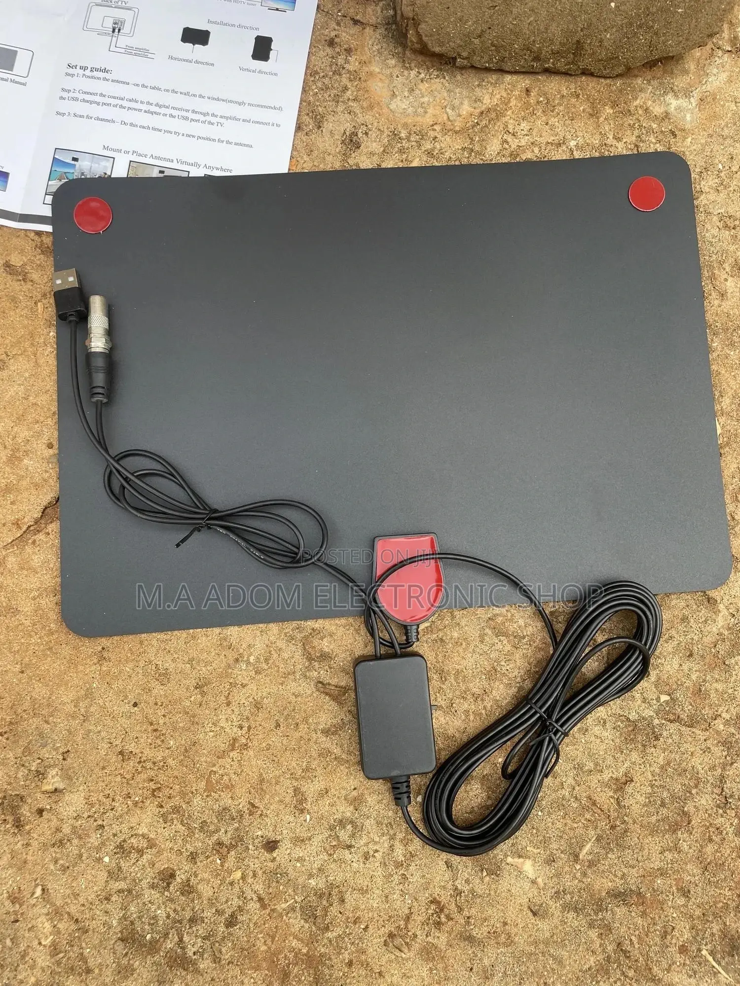 Brand New in Box With a Set Up Manual Digital Indoor Antenna