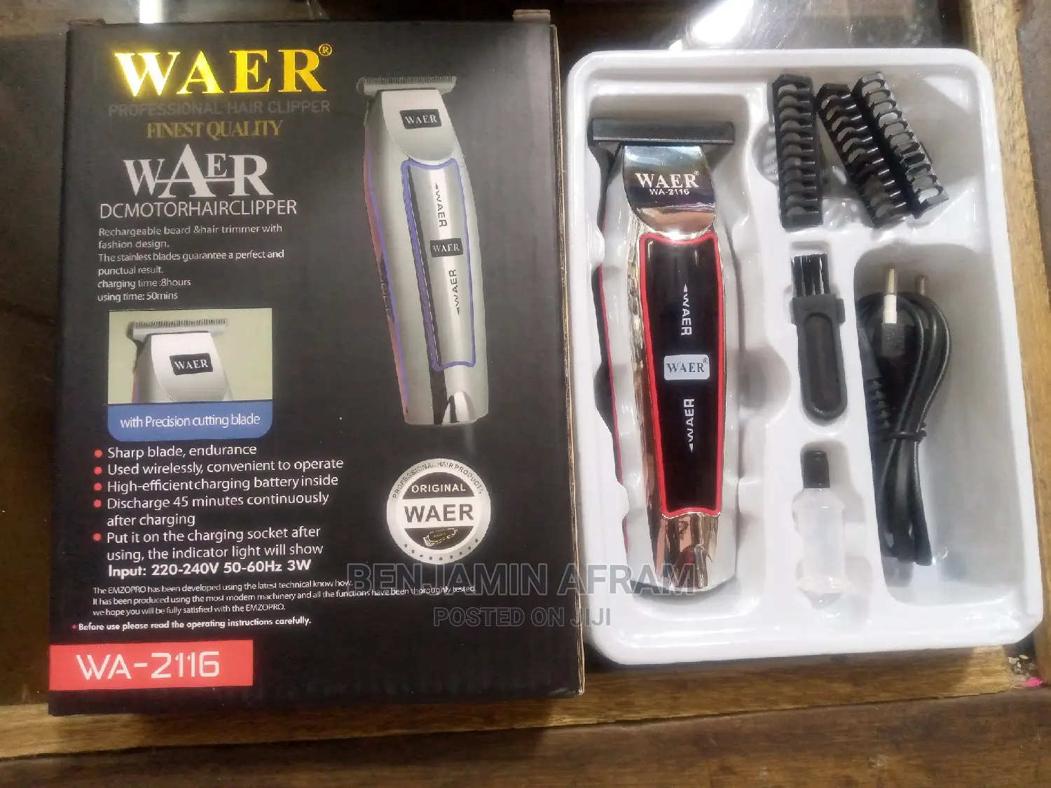 Waer Detailer Hair Clipper