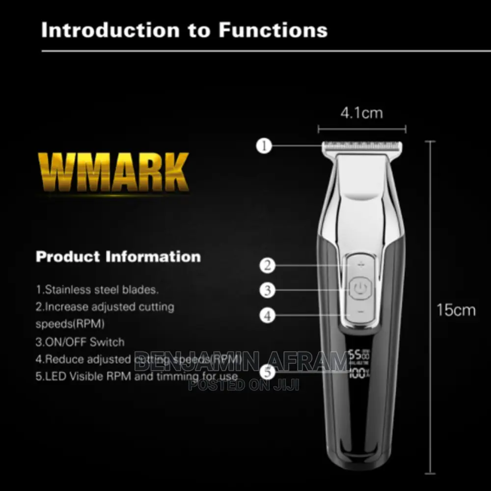 Wmark Adjustable Hair Clipper