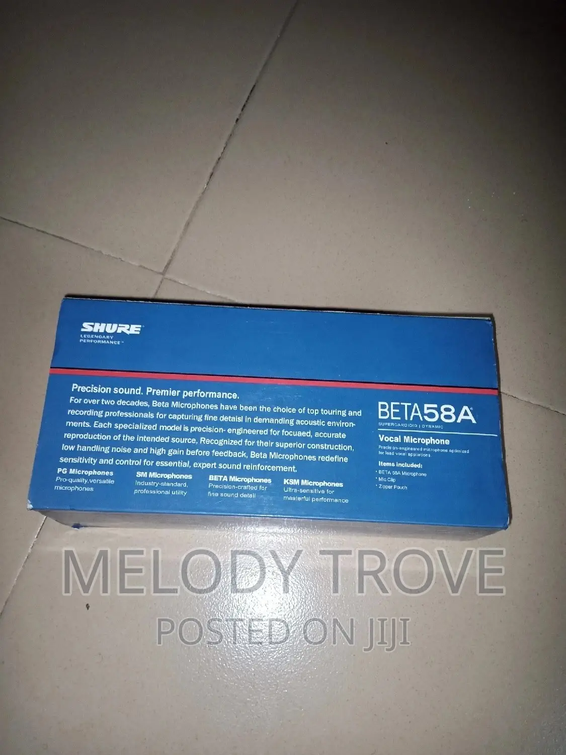 Shure BETA58A Cord Microphone