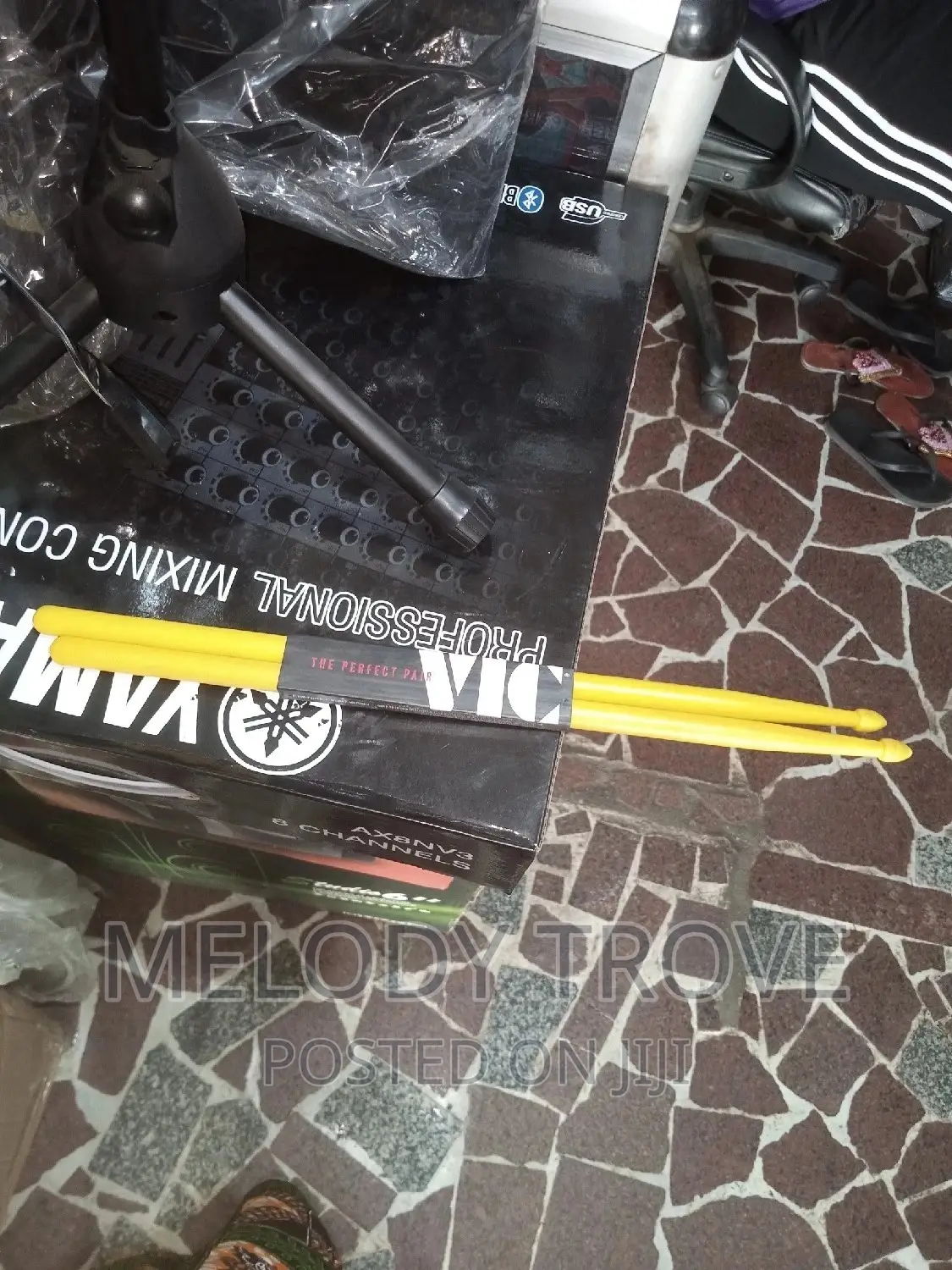 VIC Rubber Drum Sticks