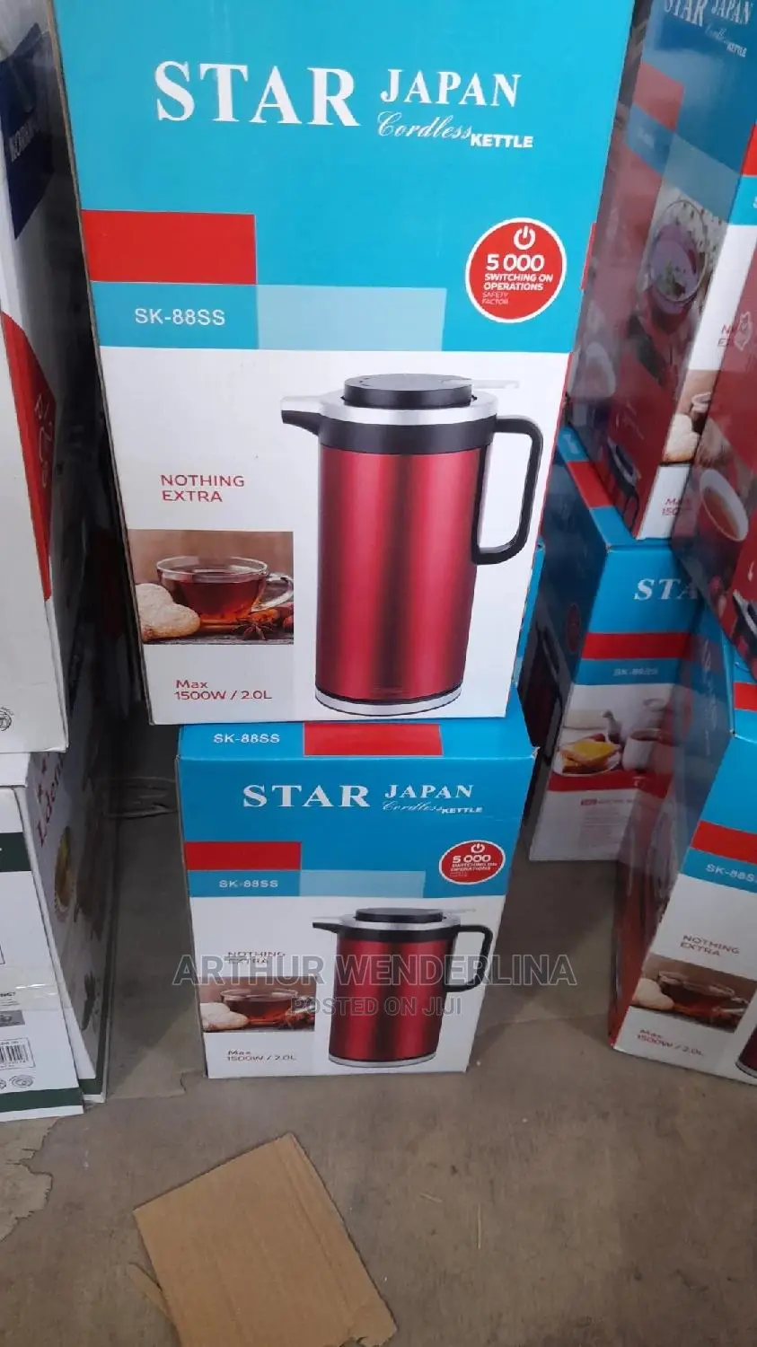 Star Japan Cordless Kettle