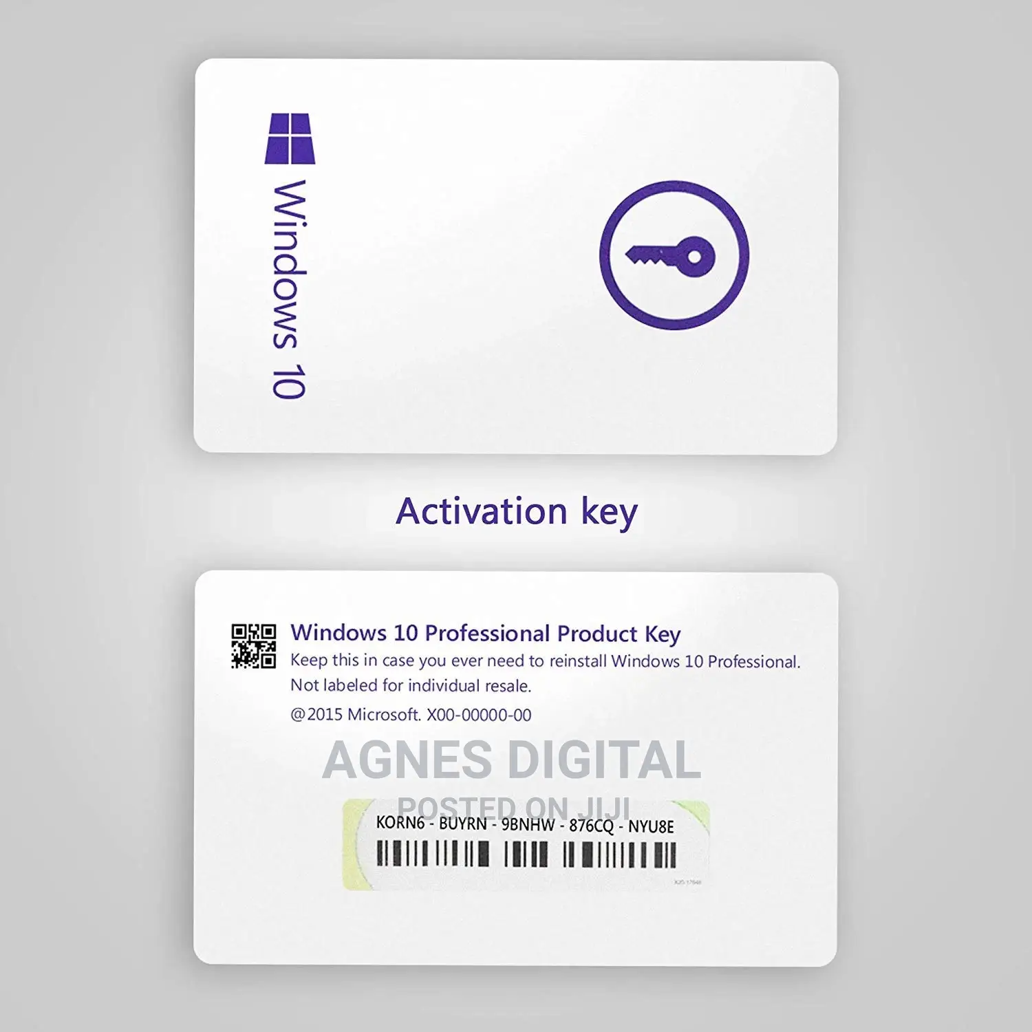 Windows 10 Pro Key Card 1PC