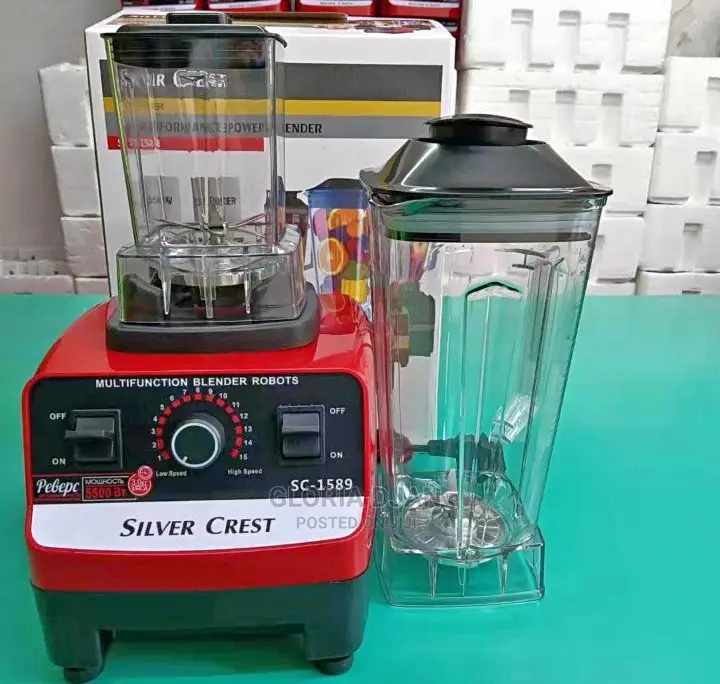 5500watts Silver Crest Double Cup Blender