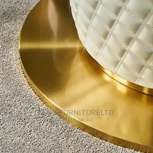 Dining Set (Postmodern) Marble Round Dining Table