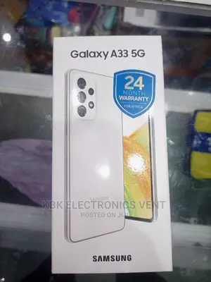 New Samsung Galaxy A33 5G 128 GB Black