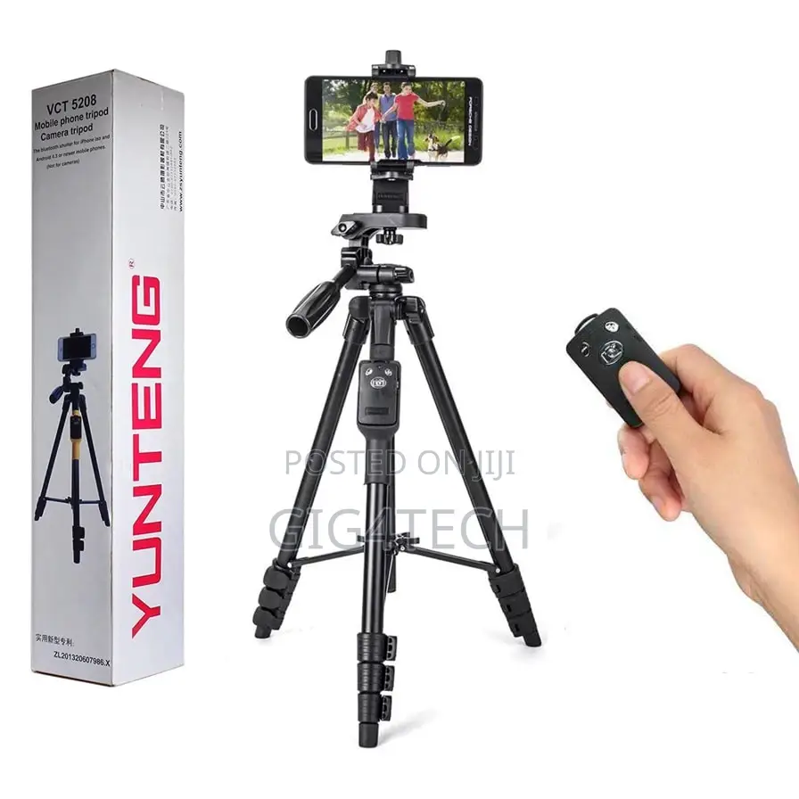 Phone and Camera Tripod VCT 5208 With Remote