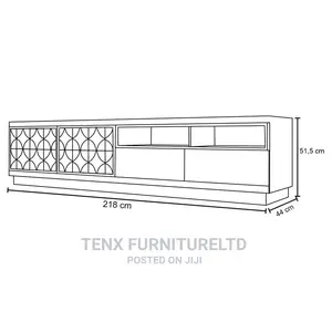 TV Stand (Agatha) With Compartments
