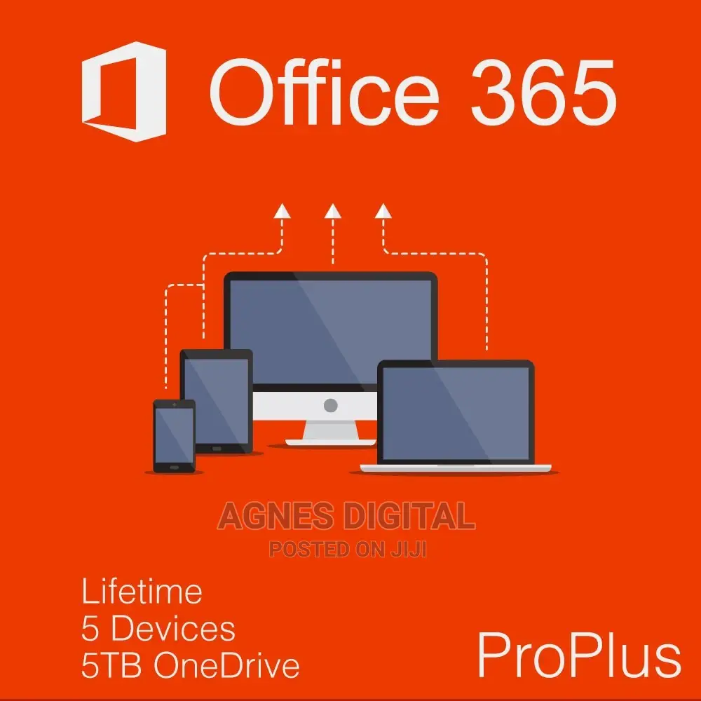 Office 365 Pro Plus for 5 Device Lifetime