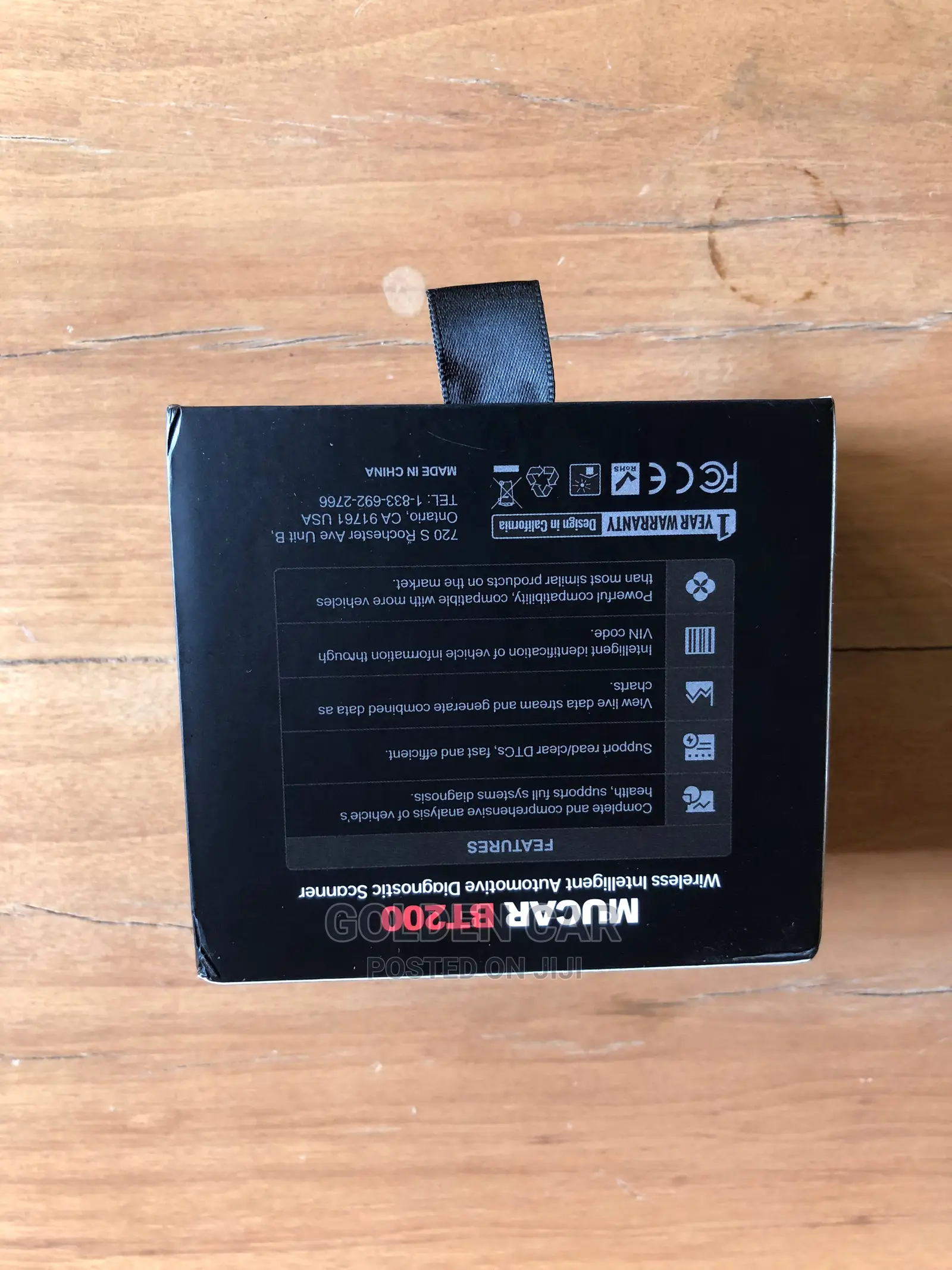 Mucar BT200 Pro OBD2 Car Diagnostic Scanner