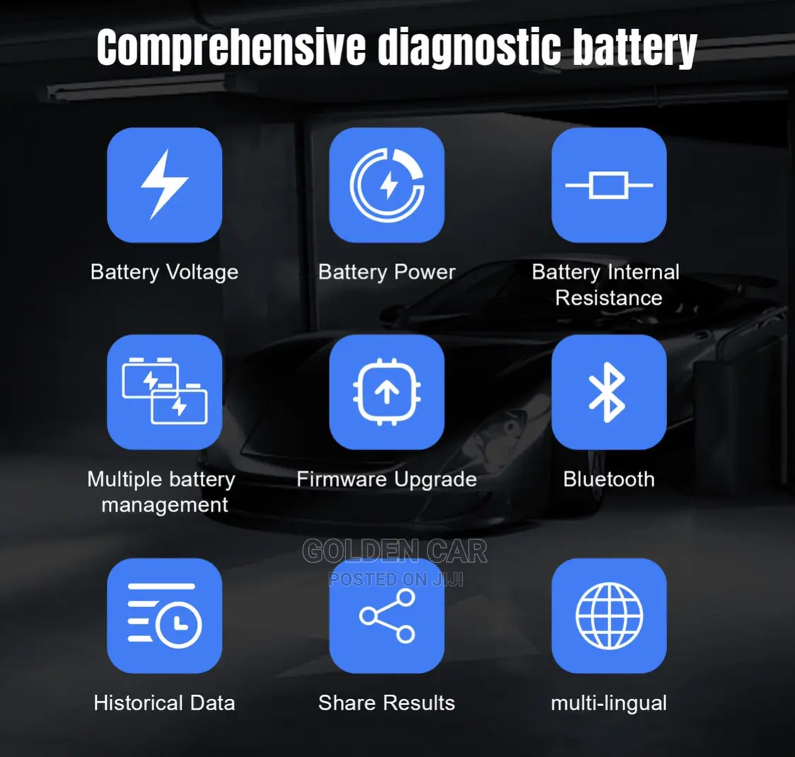 Konnwei BK100 Bluetooth Car Battery Tester