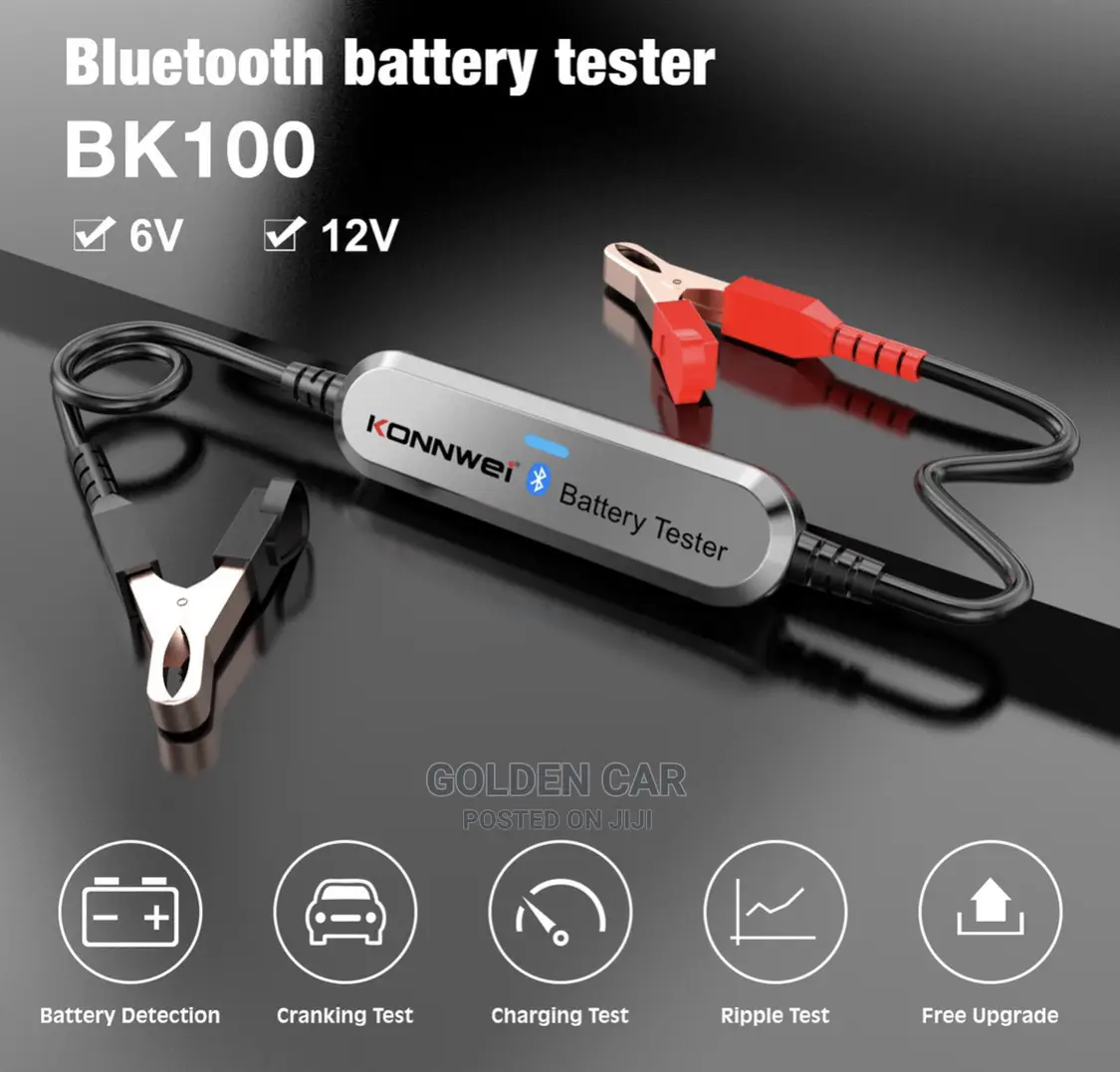 Konnwei BK100 Bluetooth Car Battery Tester