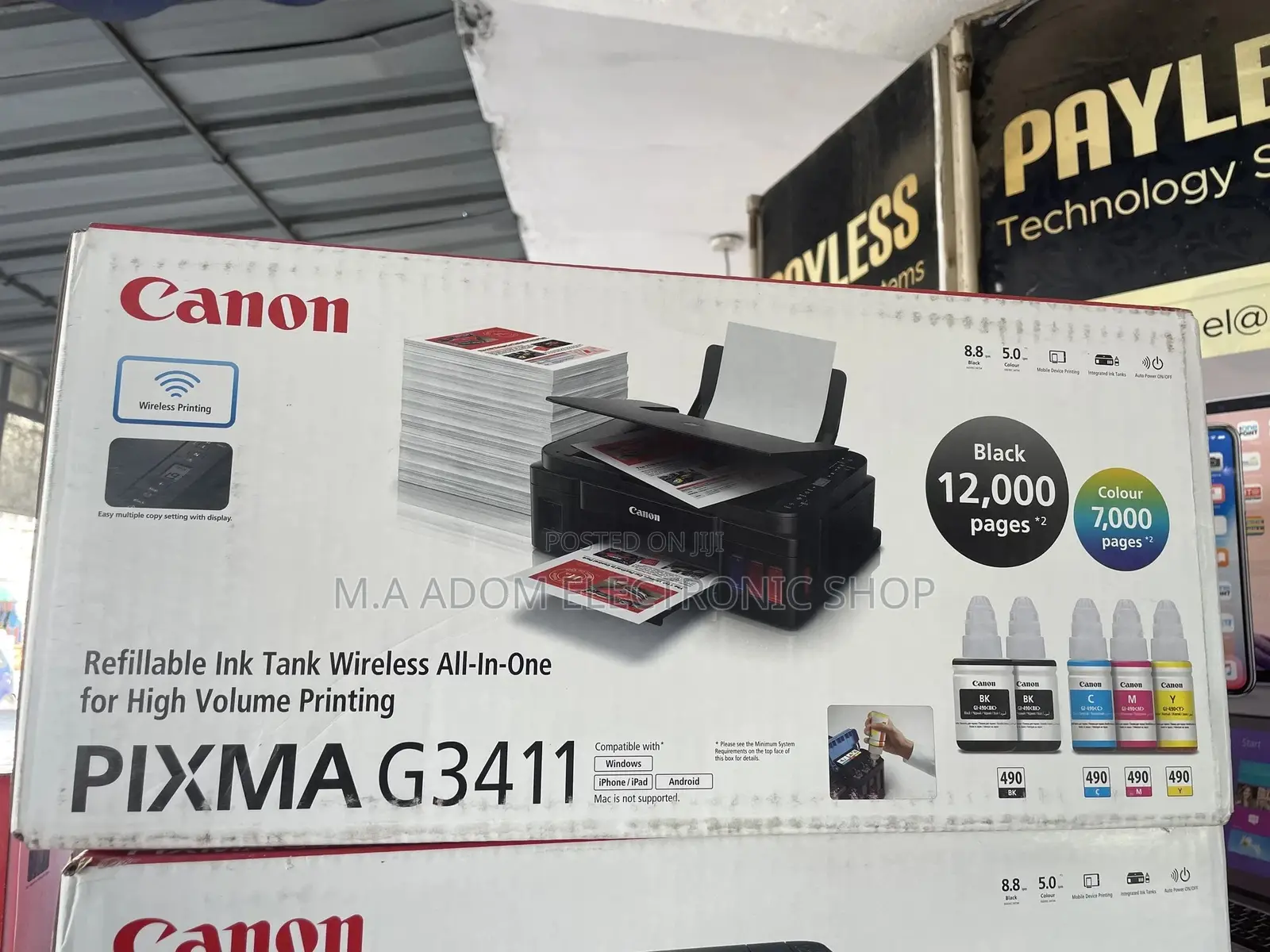 Canon Pixma All in 1 Wireless Printer (3411)