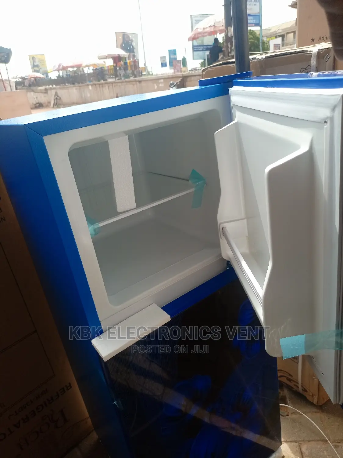 Roch 95ltr Double Door Refrigerator