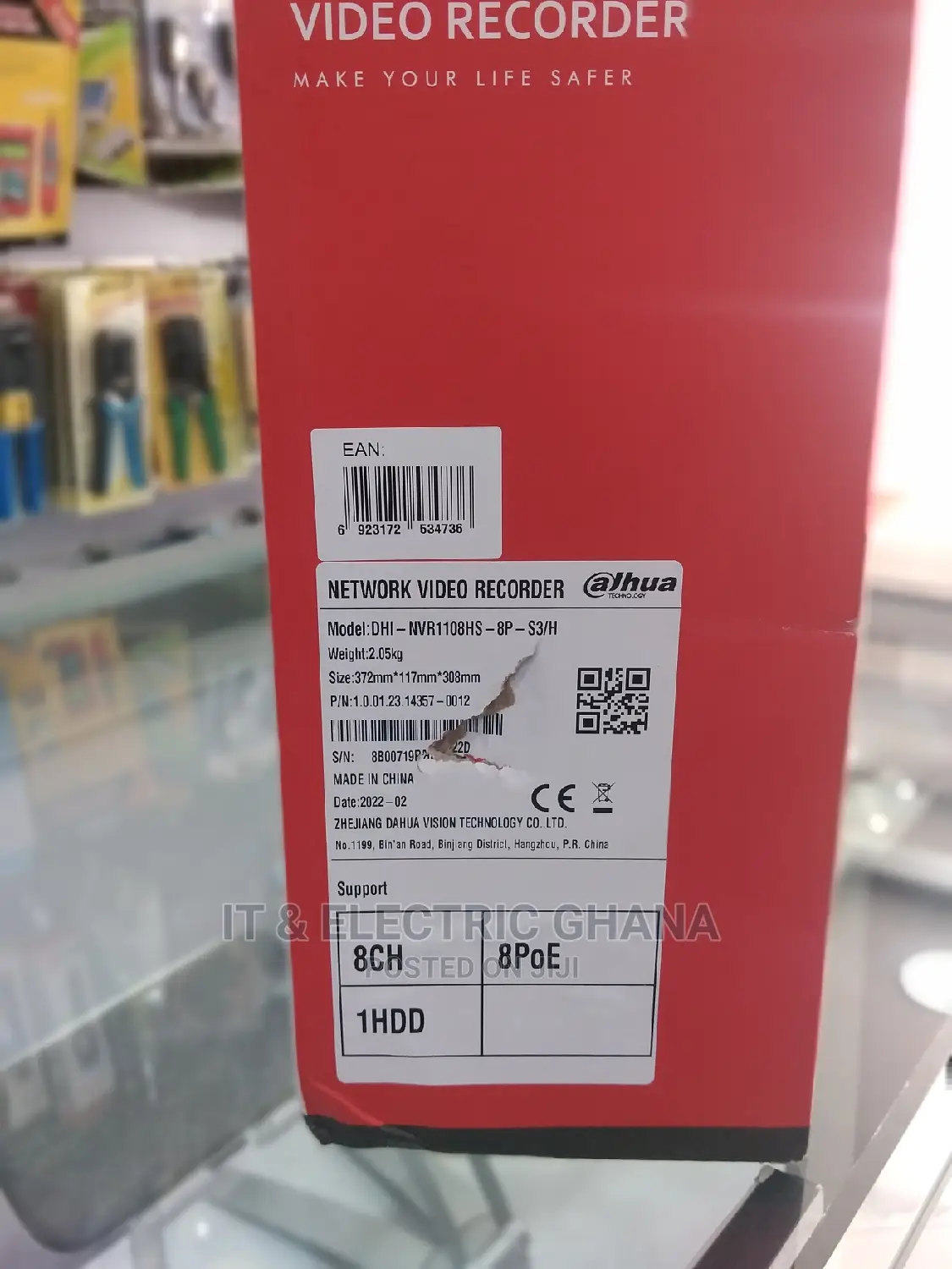 Dahua 8 Channel Poe NVR