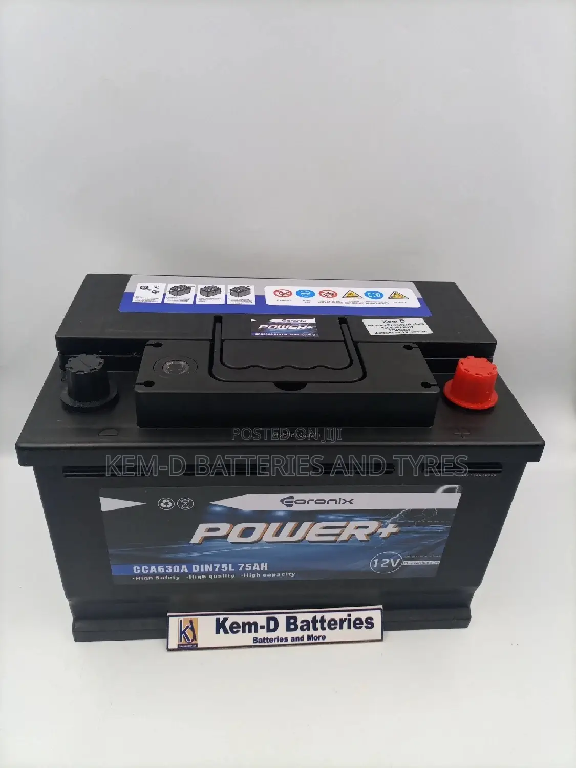 75ah Coronix Power 12 Volts 15 Plates - Free Delivery