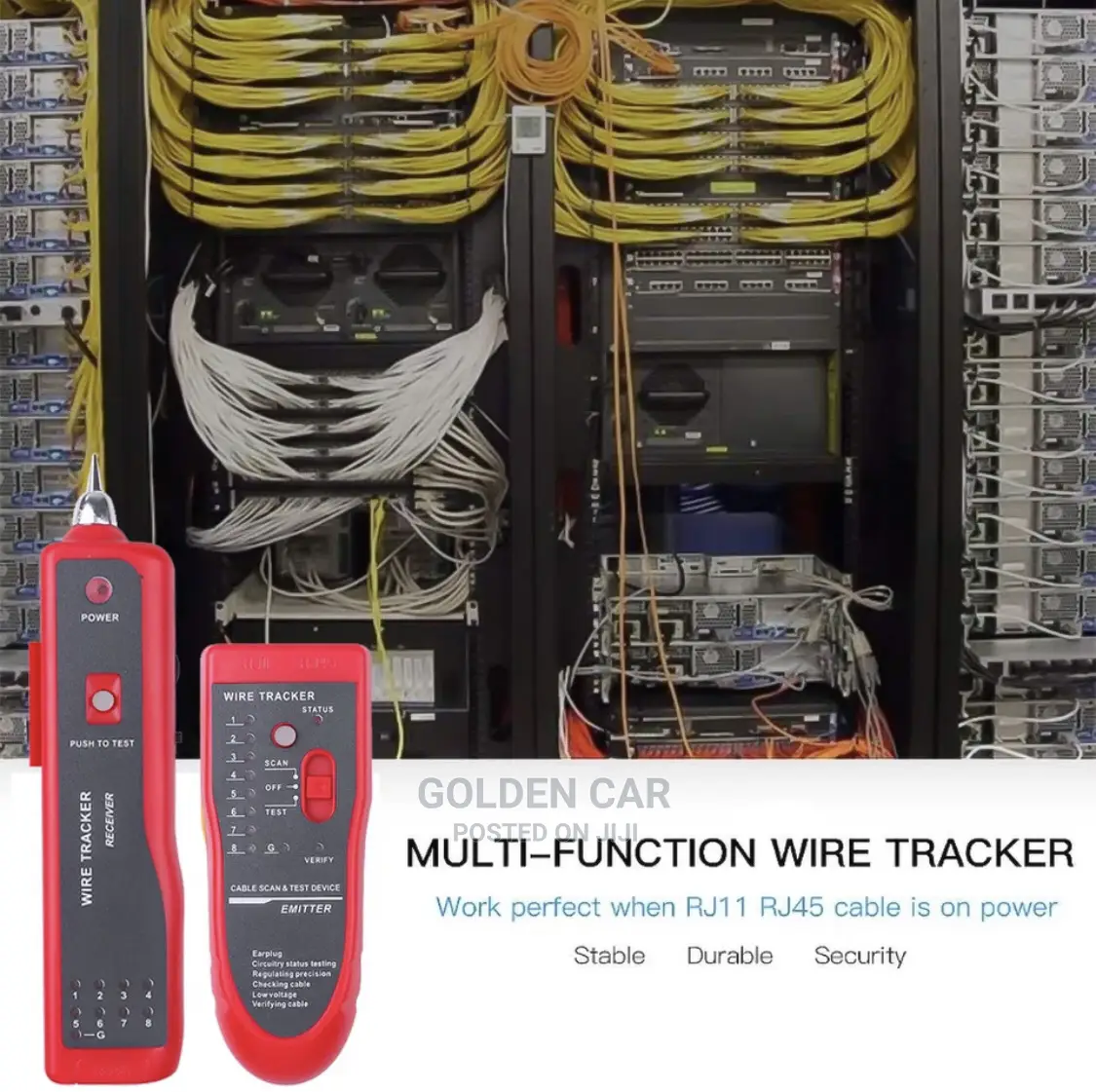 Wire Tracker Rj11 Rj45 Cat45 Cat6 Cat5