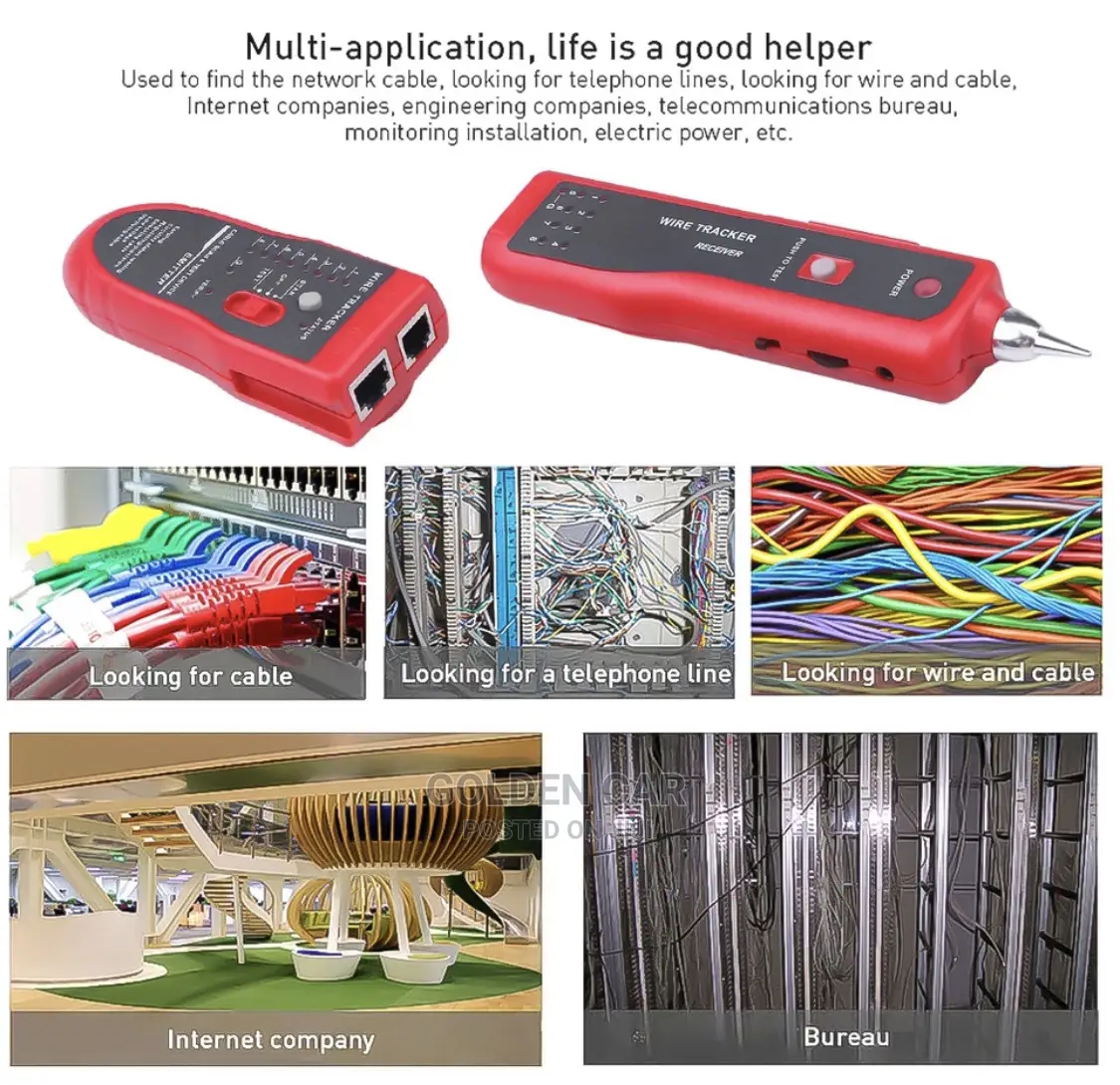 Wire Tracker Rj11 Rj45 Cat45 Cat6 Cat5