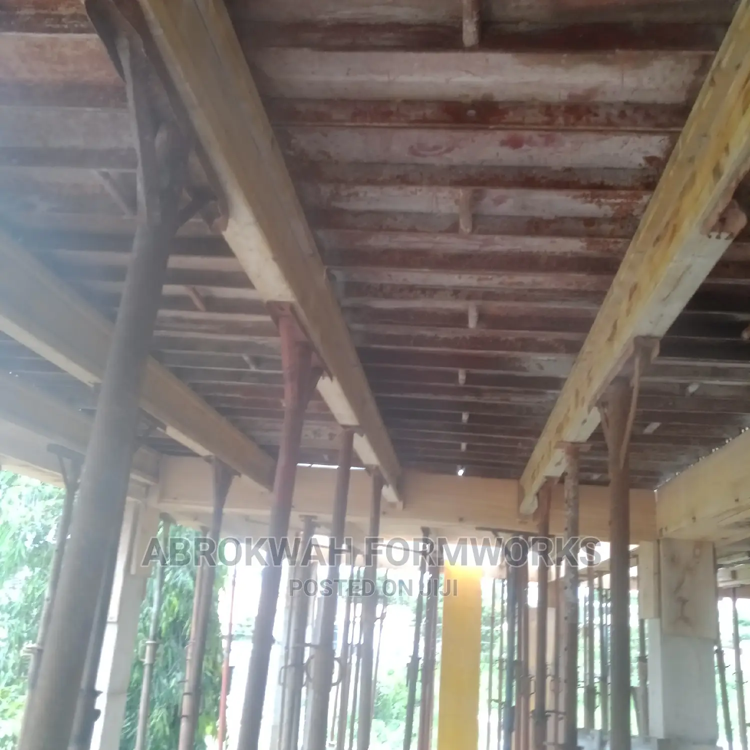 Decking Formwork/Steel Decking/Flow/Woods/Slabs/Props/Bamboo