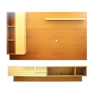Tv Unit (Floating Comes With 9 Compartments)