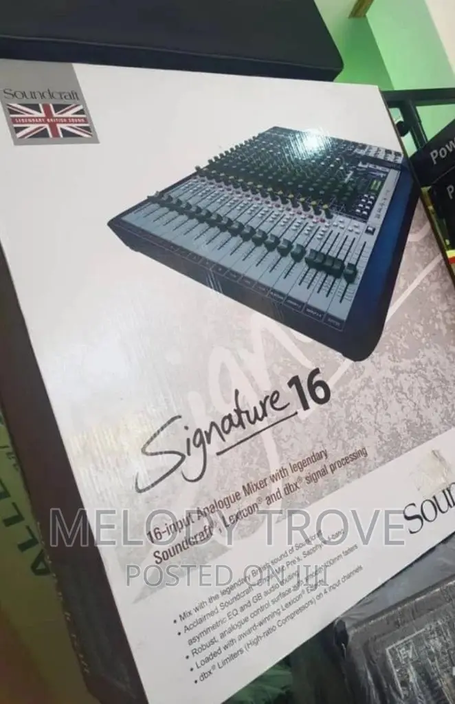Soundcraft 16channel Mixer