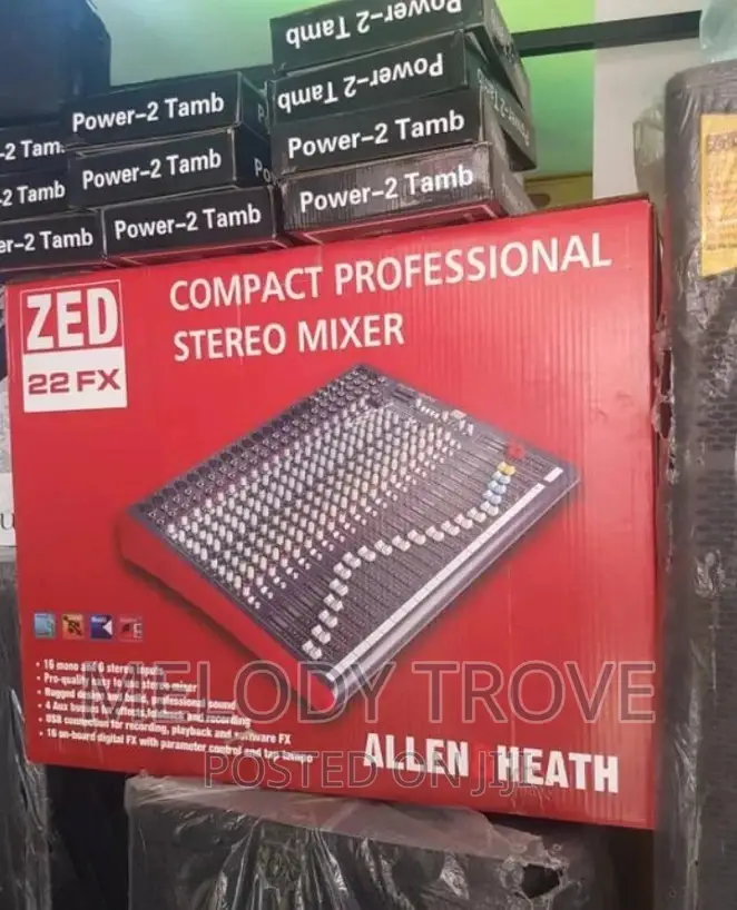 Allen Heath ZED 22 FX Compact Professional Stereo Mixer