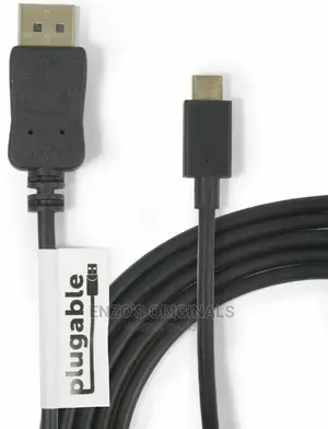 Usb-C to Display Port Cable Type-C to Dp Plugable at 400hz in Stock