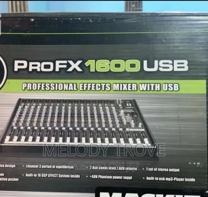 Mackie Mixer Profx 1600USB