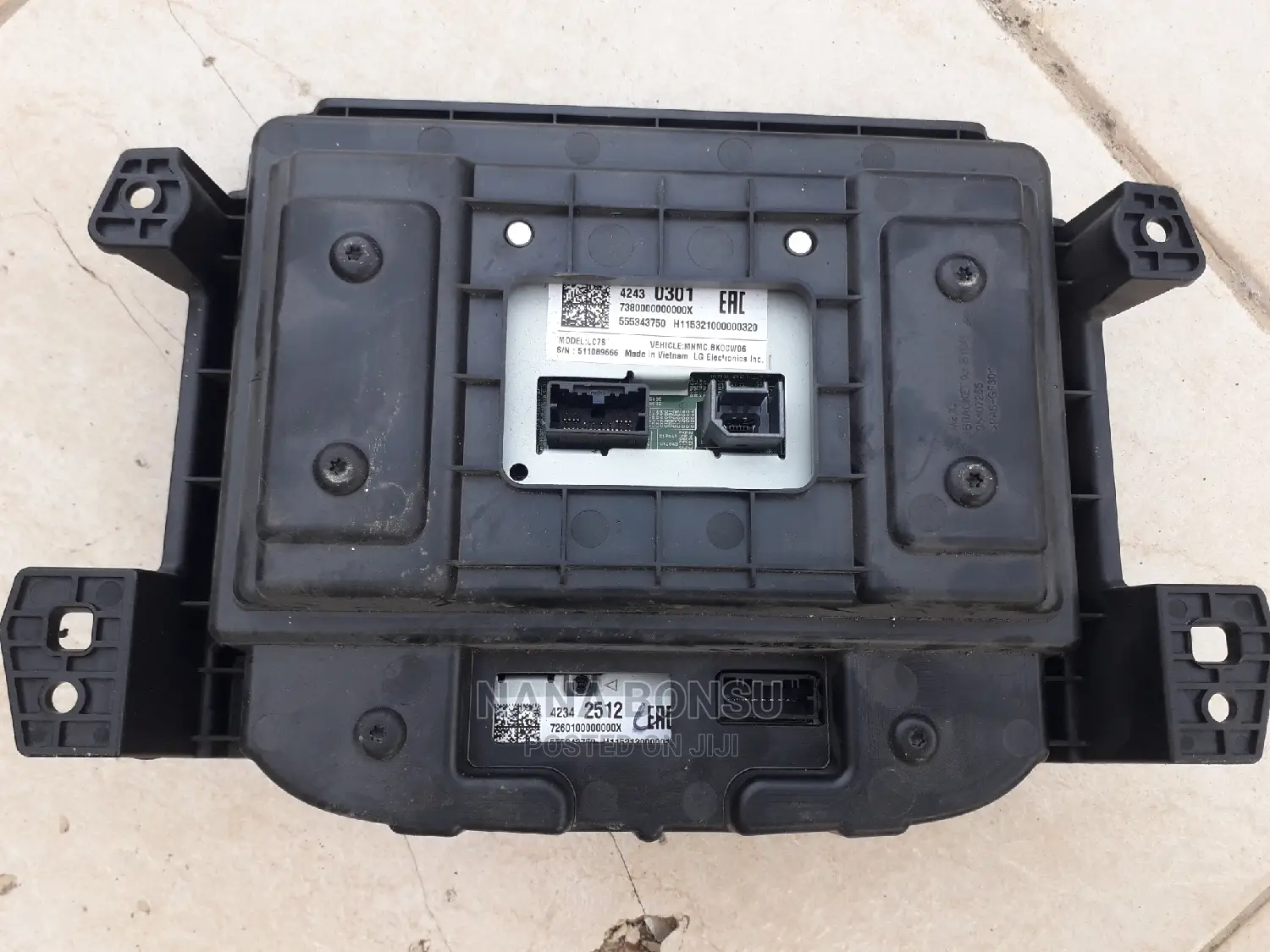 2016 to 2018 Chevrolet Spark Touchscreen Audio System