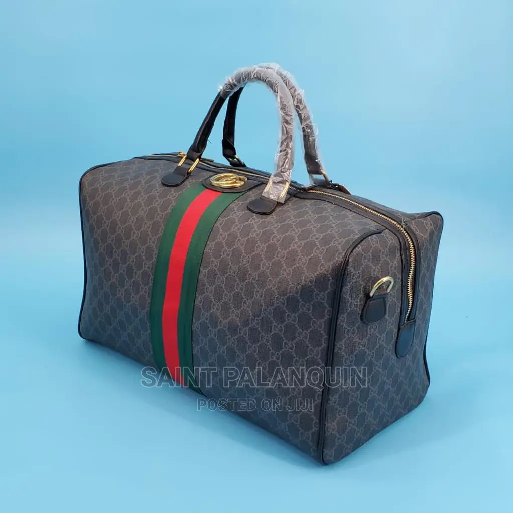 Gucci Leather Luggage Bags