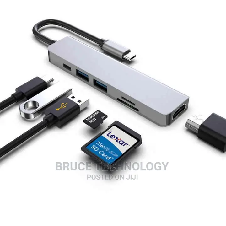 7 in 1 USB Type C Hub HD USB C