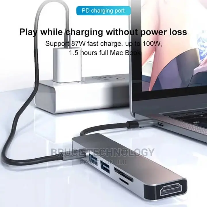 7 in 1 USB Type C Hub HD USB C