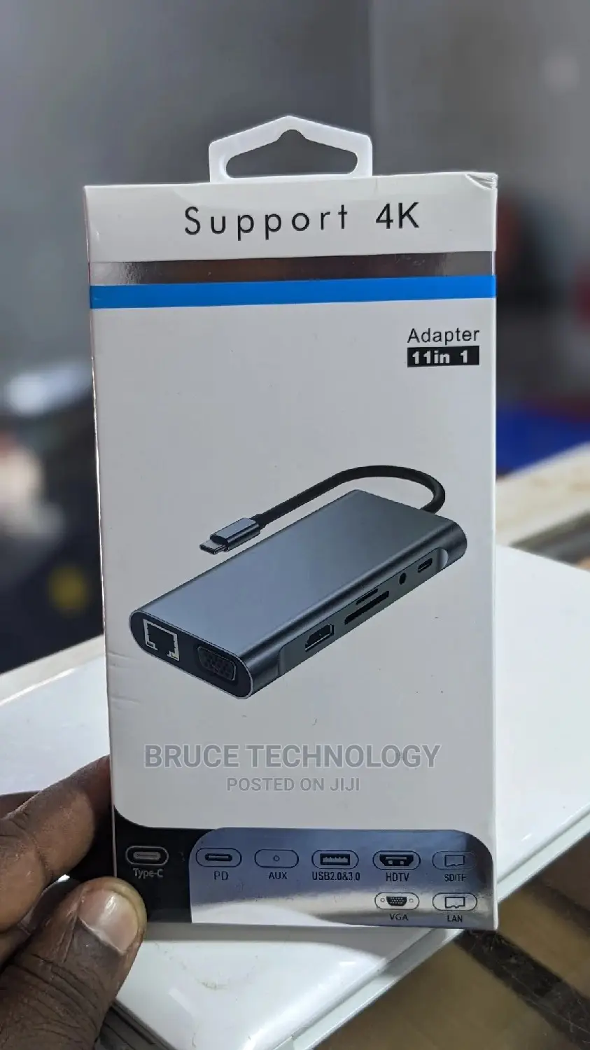 11 in 1 Type-C USB-C Hub Adapter