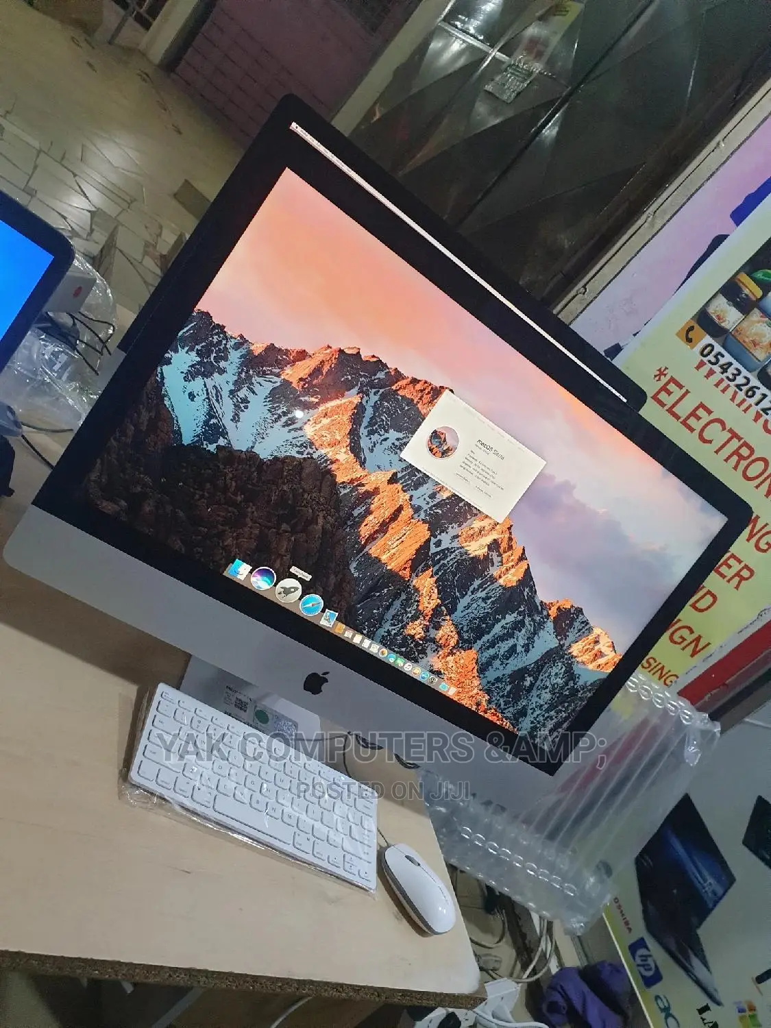 Desktop Computer Apple iMac 16GB Intel Core I5 SSD 256GB