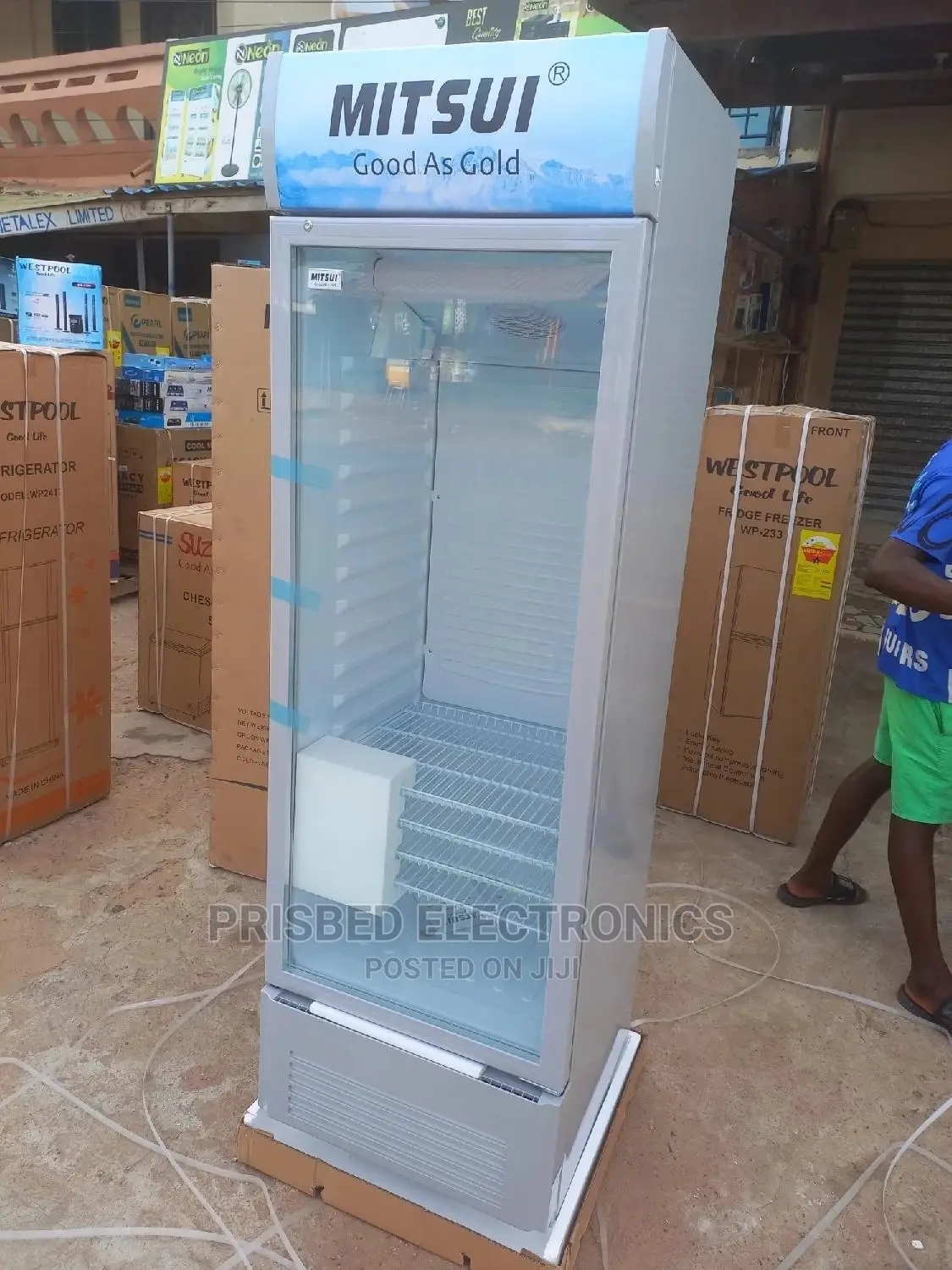 Mitsui Durable Showcase/Display Fridge 363 Litres