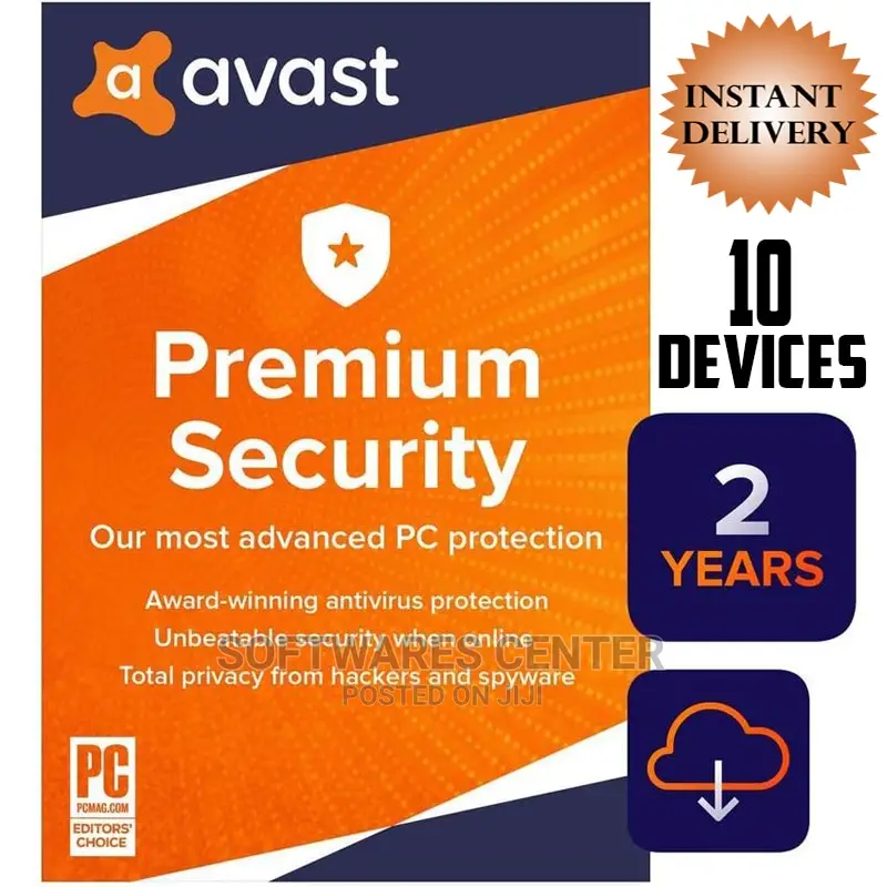 AVAST PREMIUM SECURITY 2022 | 10 DEVICES | 2 Years