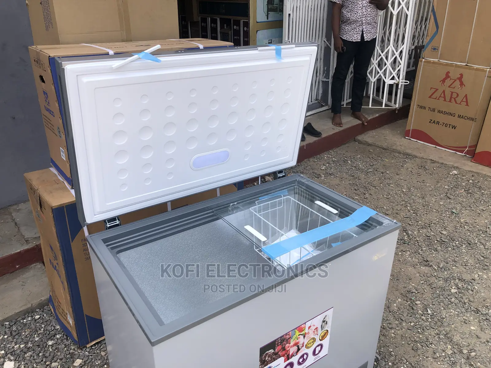 1year Warranty Zara 200 Liters Chest Freezer