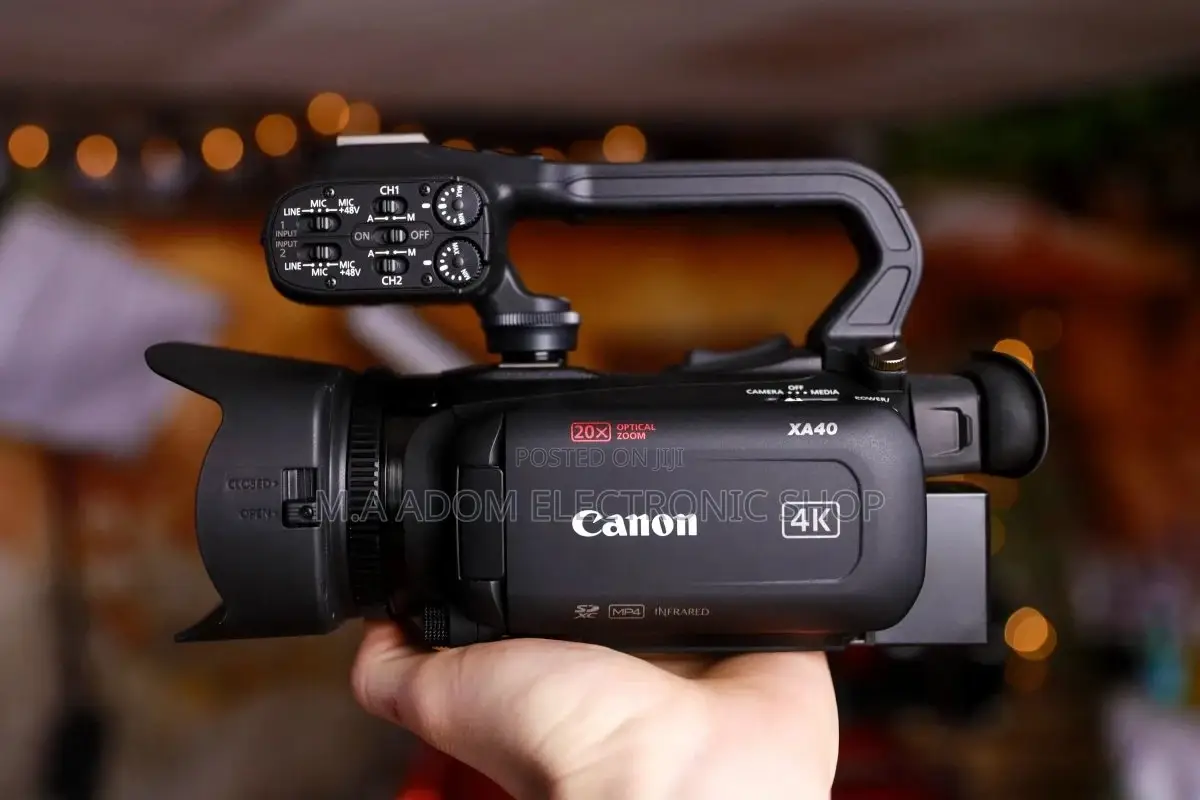Canon 4K Professional Camcorder Xa45