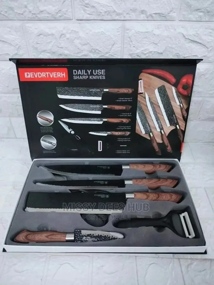 Bass 6pcs Knife Set