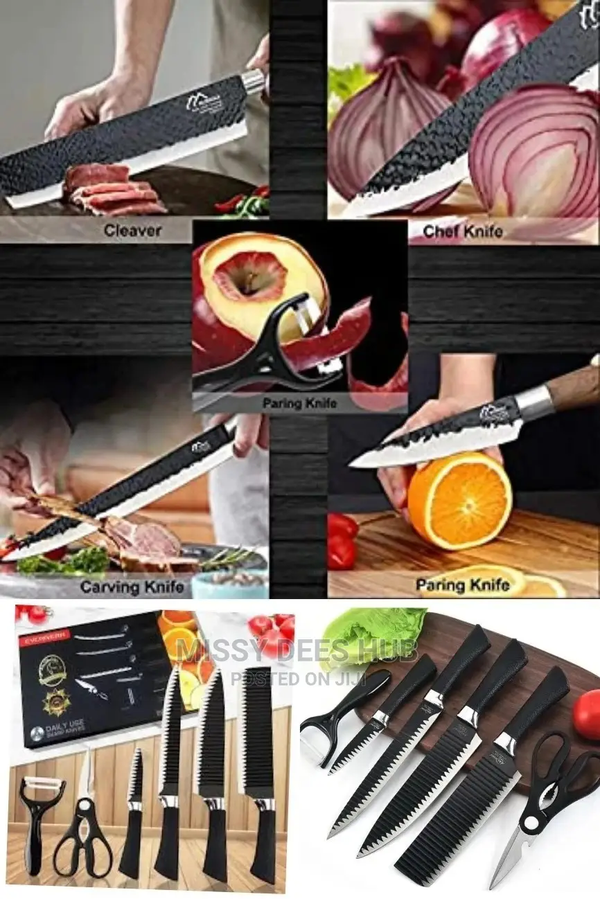 Bass 6pcs Knife Set