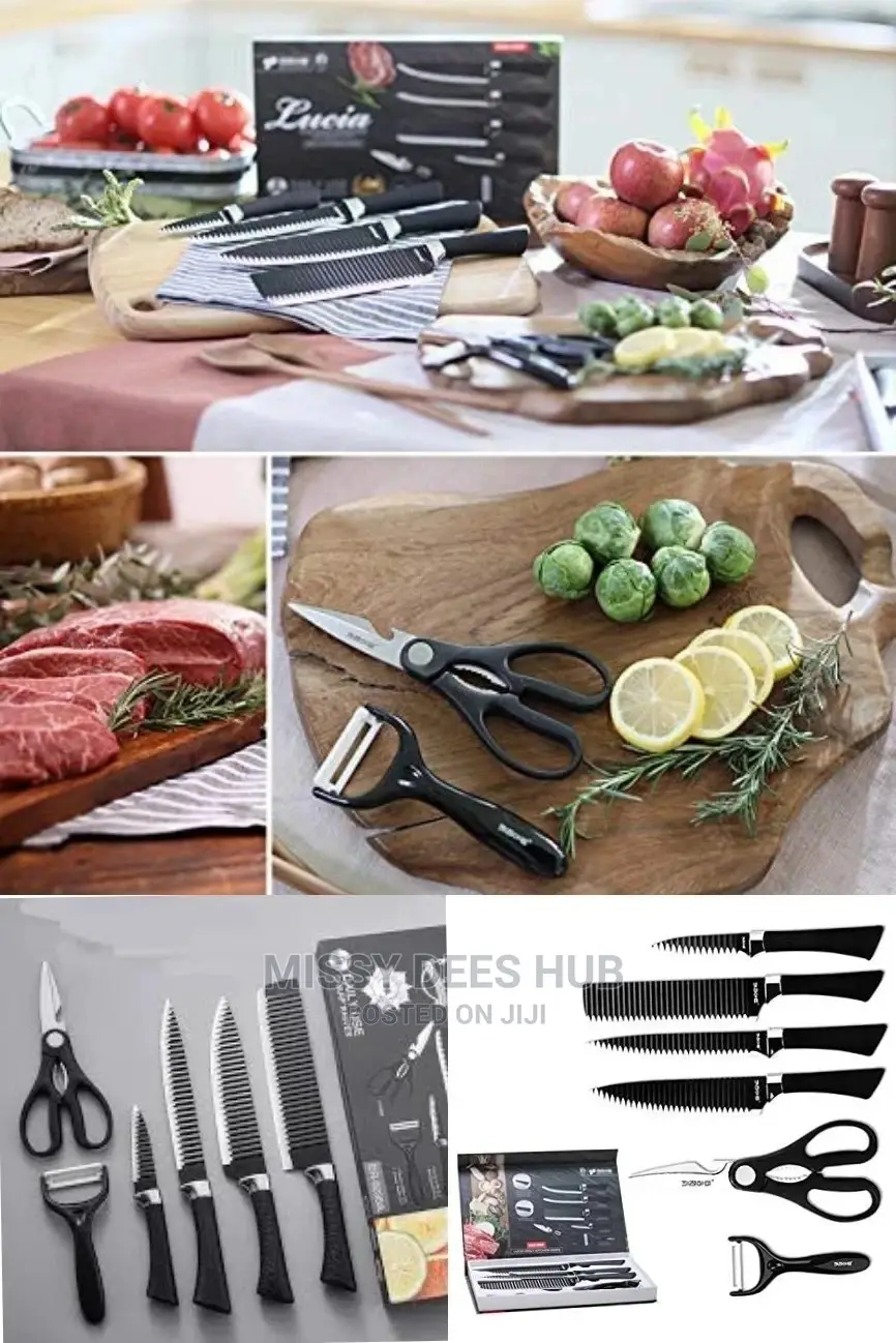 Bass 6pcs Knife Set