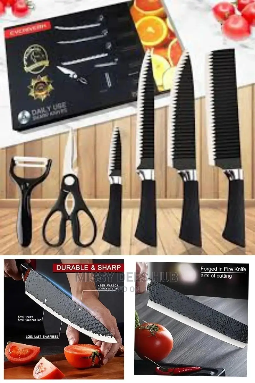 Bass 6pcs Knife Set