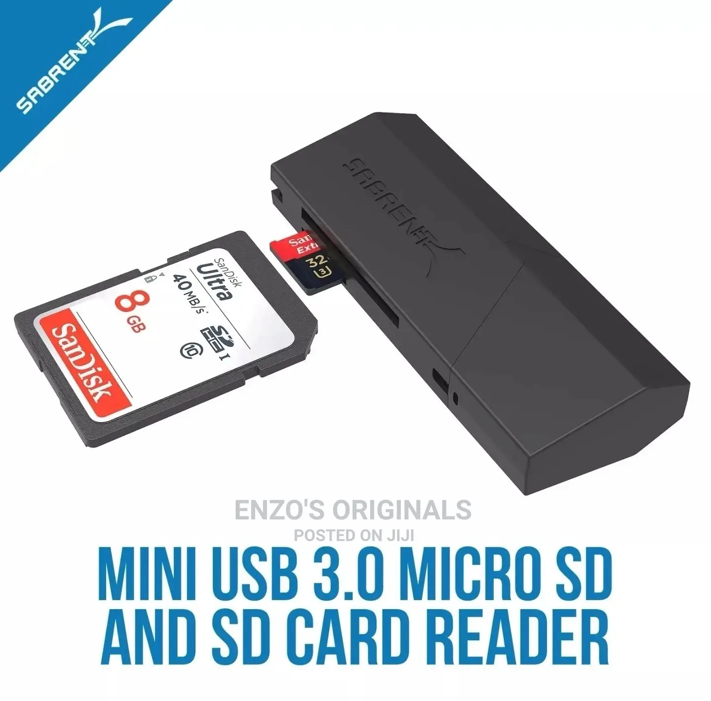 Sabrent USB 3.0 Super Speed Card Reader