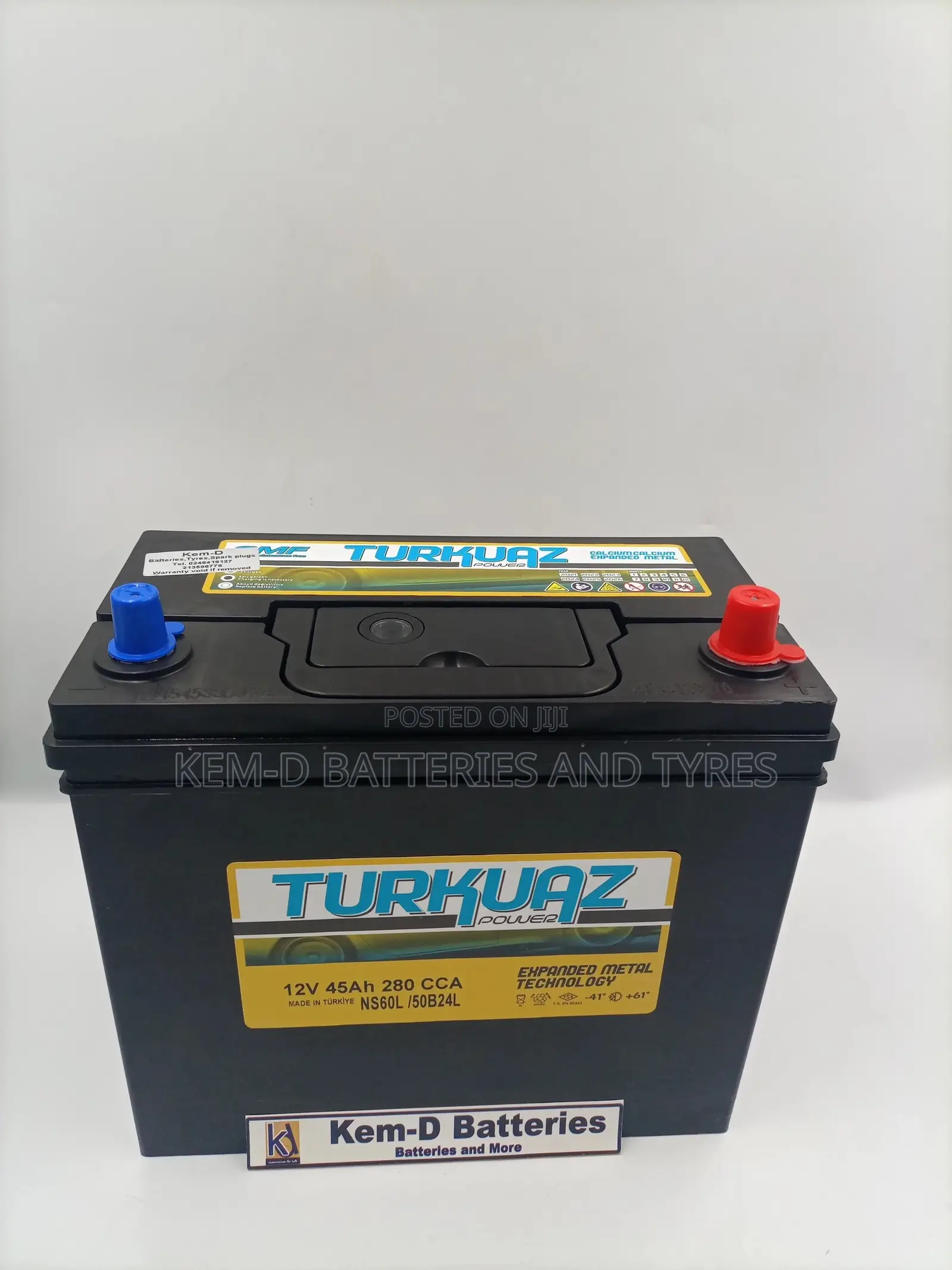 Ns60l Turkuaz Battery - 12V 45ah
