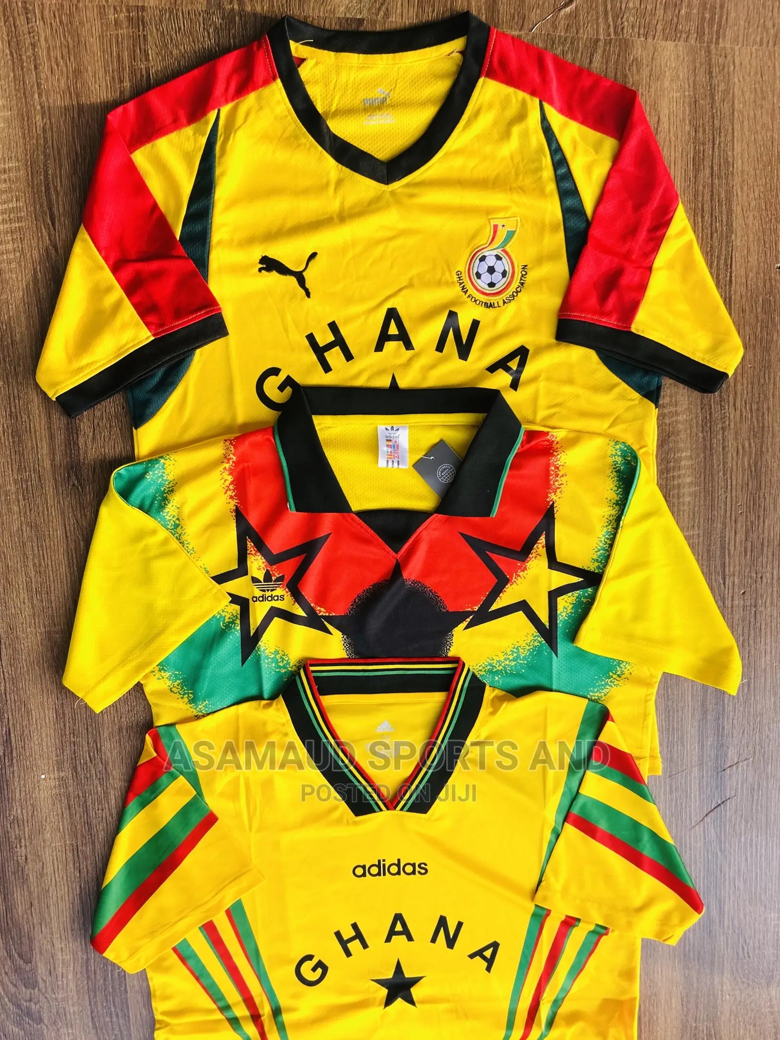 Original Ghana Replica JERSEY’S
