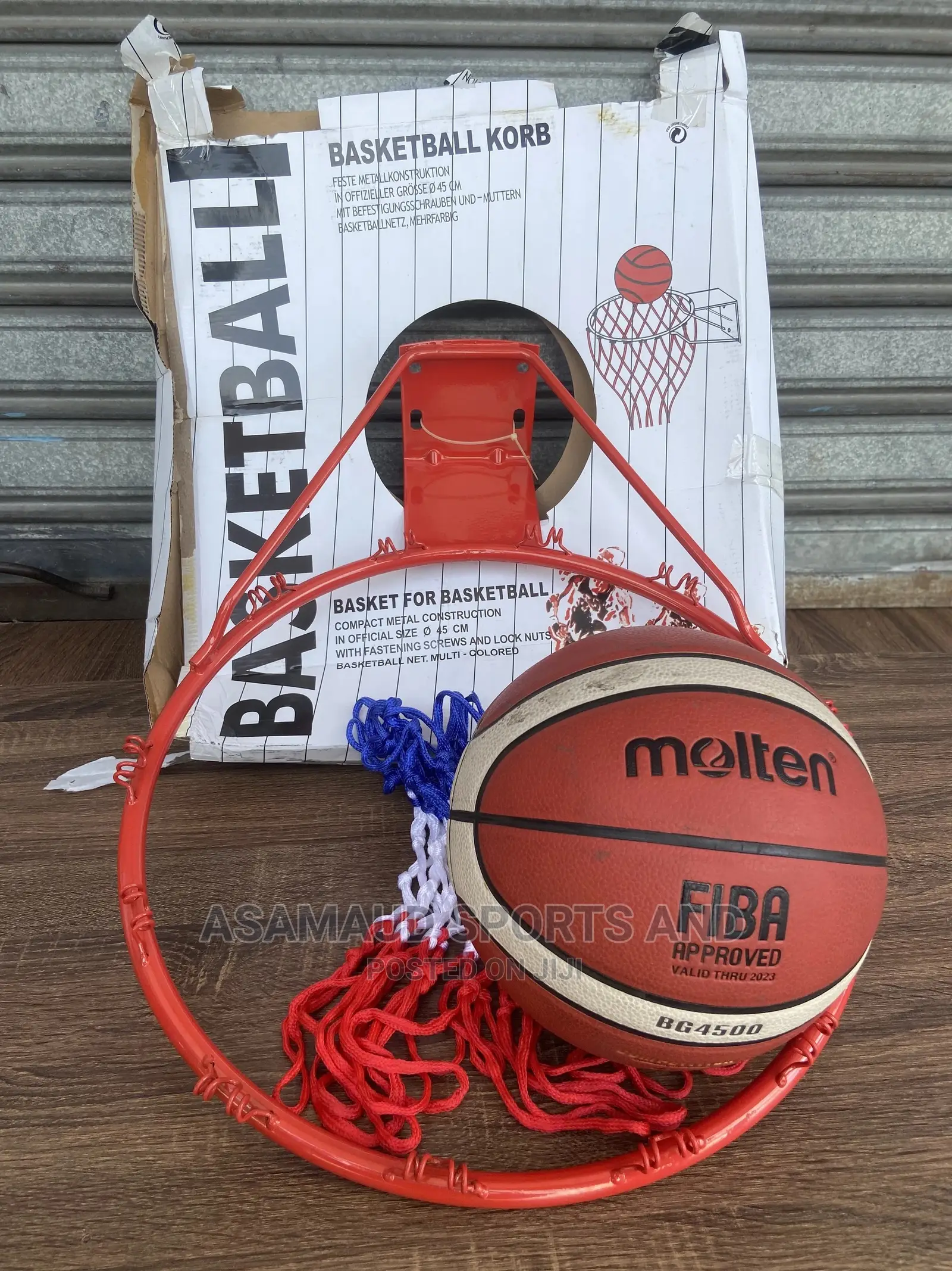 Set of Basketball and Ring at Cool Price