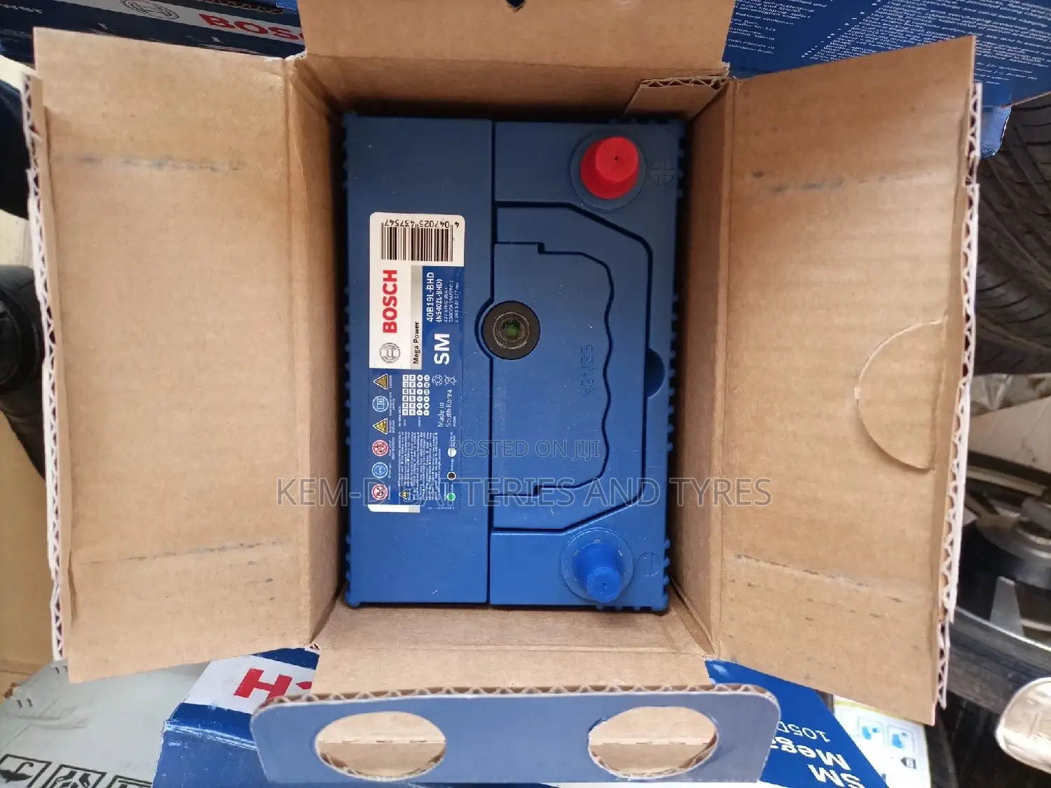 Bosch Battery For Small Cars - Kia Morning Picanto Matiz I10