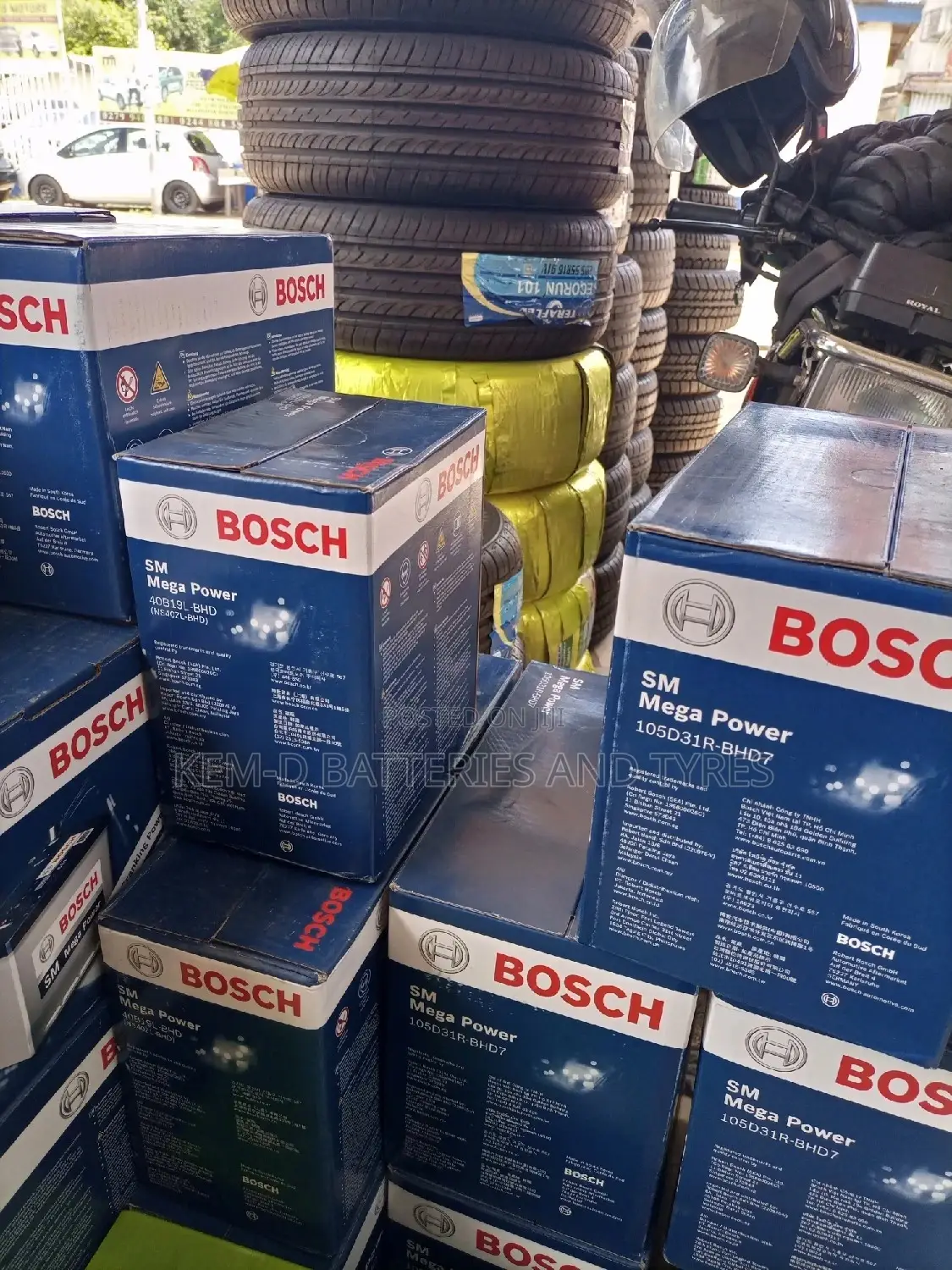 Bosch Battery For Small Cars - Kia Morning Picanto Matiz I10